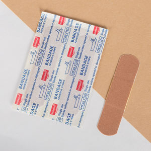 Bandages adhésifs en tissu flexible stérile Pack de bandes de premiers soins respirantes 100/boîte - Product Image 3