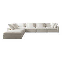 Canapé moderne et luxueux pour le salon avec nuage blanc Nouveau design Canapé-lit modulable avec nuage pour meubles de maison