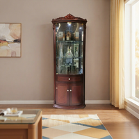 Meuble Bar en Bois Écologique de Haute Qualité, Durable, Design Moderne, Grande Capacité, pour Salon, Guangdong SZ
