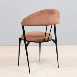 เก้าอี้ทานอาหารหนังสีดำพนักพิงสูง ดีไซน์หรูหราทันสมัย พร้อมการตกแต่งแบบ Tufting กันน้ำ พกพาสะดวก เหมาะสำหรับอพาร์ทเมนต์ บ้าน โรงเรียน และห้องครัว - Product Image 3