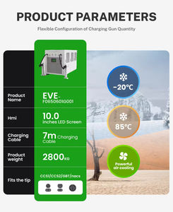 Nouvelle borne de recharge mobile 180 kW DC pour véhicules électriques, chargeur rapide intelligent CCS2, borne de recharge rapide portable IP54, chargeur rapide pour véhicules électriques BYD Tang EV - Product Image 6