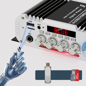 เครื่องขยายเสียงติดรถยนต์บ้านใช้ในรถบ้านระบบ<span class=keywords><strong>คาราโอเกะ</strong></span>การ์ด SD การ์ด USB บันทึกเล่นบลูทูธ - Product Image 6