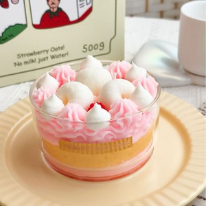 Bougie parfumée en forme de gobelet à mousse, dessert, gâteau, taro, <span class=keywords><strong>chocolat</strong></span>, mangue, crème de fraise, transfrontalier, Saint-Valentin, Thanksgiving - Product Image 6