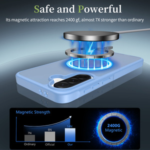 Funda Mate con Protección de Borde Elevado para <span class=keywords><strong>Samsung</strong></span> A37, 2400G, Magnética, PC+TPU, Antihuellas, Antigolpes - Product Image 6