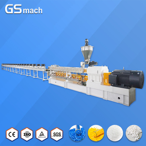Extrudeuse à double vis Machine de fabrication de granulés plastiques biodégradables Machine à granuler l'amidon de maïs - Product Image 2