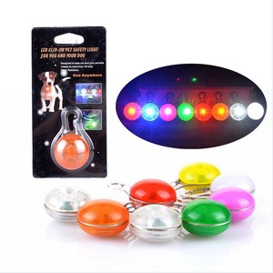 Reflektieren der kunden spezifischer LED-Hunde-Haustier-leuchtender Anhänger auf Hunde halsband - Product Image 1