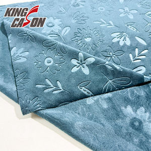 قماش كينجكاسون الصيني الجديد لعام 2026، ناعم للغاية ومضاد للكهرباء الساكنة، بنقش زهور زرقاء، مثالي لهدايا عيد الميلاد للأطفال - Product Image 2