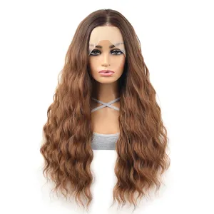 <span class=keywords><strong>Perruque</strong></span> mono en dentelle transparente de haute qualité pour femmes, nouvelle arrivée, fibres résistantes à la chaleur, fausses tresses blanches - Product Image 5