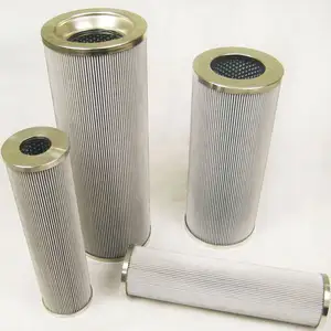 Supply Crane Hydraulics Tank Stainless Steel Suction Oil Cartridge Strainer Sintered Mesh Filter Hydraulic Oil Filter Element