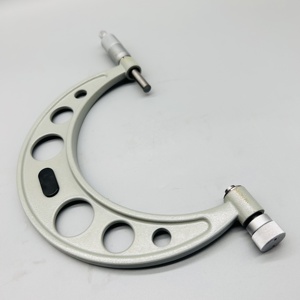 0-150mm 0-6 "tốt đúc khung micromet hoán đổi cho nhau đe 0.01mm/0.001" độ chính xác <span class=keywords><strong>Chrome</strong></span> mạ hộp gỗ bao bì - Product Image 4