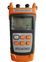 NOVKER NK302 Multimètre optique 3-en-1, mesureur de puissance optique + source lumineuse 1310/1550nm, localisateur visuel de défauts, testeur de fibre FTTH