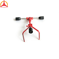 OEM/ODM Pince d'alignement de roues simple à suspendre, couleur rouge, pour machine d'alignement quatre roues de voiture