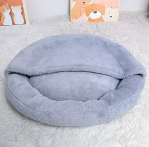 <span class=keywords><strong>Coussin</strong></span> de couchage <span class=keywords><strong>pour</strong></span> <span class=keywords><strong>chien</strong></span> en peluche moelleuse, <span class=keywords><strong>anti</strong></span>-anxiété, apaisant, antidérapant, respirant, écologique, <span class=keywords><strong>pour</strong></span> revendeurs en dropshipping - Product Image 1