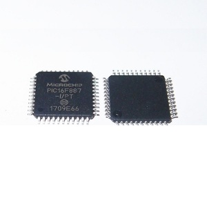 วงจรรวม ชิ้นส่วนอิเล็กทรอนิกส์ รายการวัสดุ (BOM) ชิป IC PIC16F887-I/PT - Product Image 1