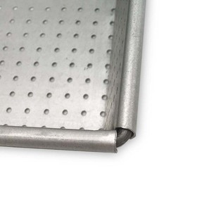 Moule à pain Pullman en alliage d'aluminium perforé autour personnalisé avec tige - Product Image 6