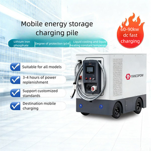 Pin di động Trạm Sạc 65kwh 60kw sạc nhanh EV DC đường cứu hộ trạm sạc di động Trạm điện thoại di động - Product Image 1