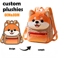 Fournisseur d'animaux en peluche personnalisés, vente chaude, faible MOQ, logo imprimé, portefeuille pingouin, peluche personnalisée