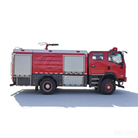 Nouveau Camion de Pompiers Tout-Terrain 4x4 Personnalisé 2026 avec Réservoir, Pompe, Treuil et Équipement de Sauvetage Incendie