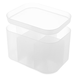 Desktop <b>Storage</b> <b>Box</b> With Compartments Stackable Transparent For Makeup And Daily Necessities Organizers - Product Image 5