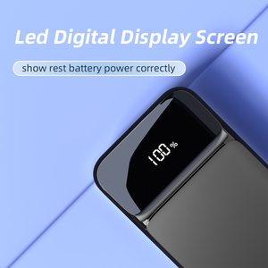 พาวเวอร์แบงค์พกพาขนาด 10000 มิลลิแอมป์ ใช้งานง่าย พร้อมหน้าจอ LED ชาร์จเร็ว 22.5 วัตต์ สำหรับโทรศัพท์ - Product Image 2