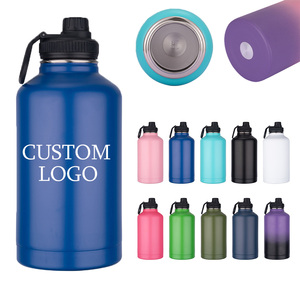 Oferta Especial: Termos de Acero Inoxidable de 64oz con Logotipo Personalizado, Termo al Vacío con Pajita para Deportes, Viajes y Uso Diario - Product Image 4