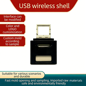 เคสอะแดปเตอร์ USB <span class=keywords><strong>ไร้</strong></span><span class=keywords><strong>สาย</strong></span>อเนกประสงค์, กล่องใส่ดองเกิลบลูทูธ, เคสตัวรับสัญญาณไวไฟแบบพกพาขนาดเล็กสำหรับ<span class=keywords><strong>เมาส์</strong></span>และคีย์บอร์ด - Product Image 2