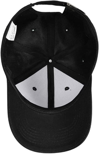 Casquette de baseball personnalisée avec logo, en coton, broderie tendance, étiquette personnalisée avec boucle métallique - Product Image 3