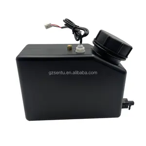 Aanpasbare 1500Ml UV-Inkttankcartridge Met Metalen Luchtconnector Met Float UV-Printer 1.5l Fles