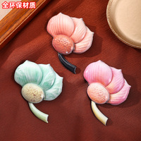 Nouvelle broche lotus de style chinois, peinte à la main, épingle en forme de graine de lotus, décoration florale traditionnelle pour Hanfu et Cheongsam, corsage unisexe en zinc