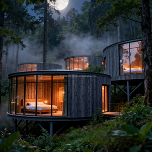 בית זעיר אירופאי מבצע חם בית עץ מבנה פלדה קל בית כפרי בית מכולה - Product Image 5