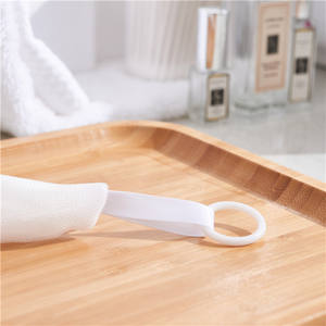 Nastro in poliestere A183 PE schiumatura netta detergente per il viso Non tossico in plastica a rete spugna per la pulizia del viso modanatura taglio personalizzato - Product Image 5