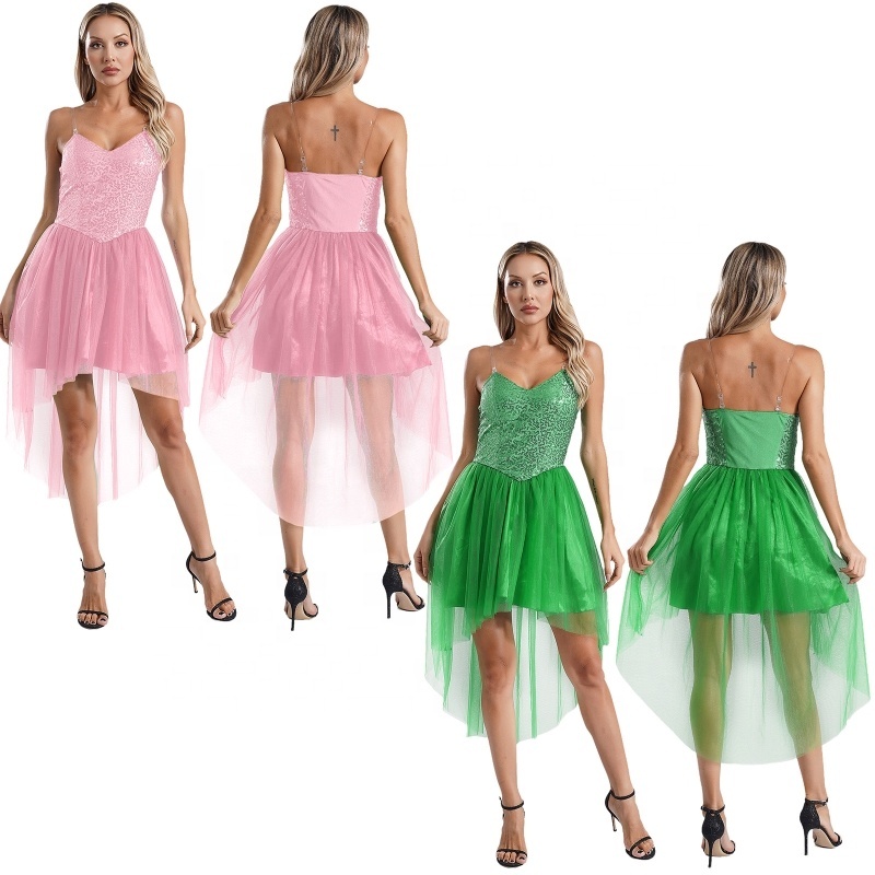 6 16 Girls Shiny Metallic Alien
