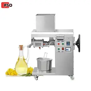 Máquina de extracción de aceite de ricino prensado en frío de fabricación profesional