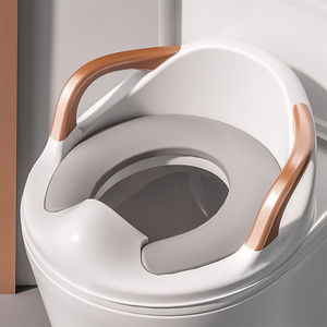 Asiento de inodoro para bebés con asas para niñas y niños, para uso doméstico. - Product Image 1