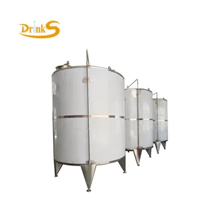 Custom Made 304 / 316L Stainless Steel Edible Oil / Milk / Wine Alcohol Storage Tank