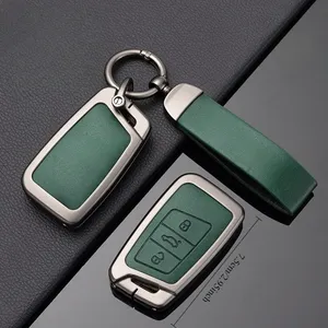 Guscio Protettivo in Lega di Zinco per Chiave Telecomando Auto <span class=keywords><strong>Skoda</strong></span> <span class=keywords><strong>Kodiaq</strong></span>, Portachiavi con Fibbia, <span class=keywords><strong>Accessori</strong></span> Keyless - Product Image 6