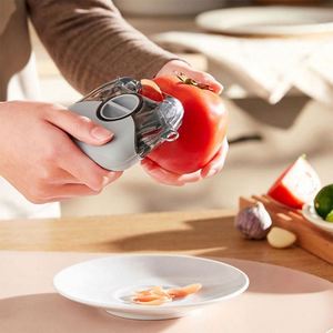 3-in-1 Multi-Functional Household Kitchen Potato Cutter Fruit & <b>Vegetable</b> Peeler Scraper-Premium Paring Knife - Product Image 2