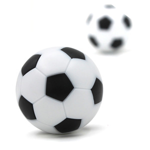 Palloni da <span class=keywords><strong>Calcio</strong></span> da Tavolo Ufficiali di Ricambio per Allenamento, 36mm, Logo Personalizzato, Bianco e Nero, in PU/PVC, Cuciti a Macchina, per Sport da Tavolo - Product Image 5