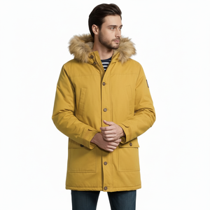 Chaqueta de invierno transpirable para hombre, Parka cálida, chaquetas acolchadas para hombre, chaquetas de invierno para hombre, Parkas gruesas para hombre, chaqueta parka informal - Product Image 1