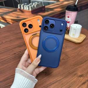 Proveedor de Fundas Magnéticas Mate Transparentes para Teléfono con Soporte para Anillo de Carga para iPhone, Sin Reseñas Aún - Product Image 6