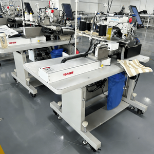 Machine à ourler automatique TS-816 pour jambes de pantalons, équipement de <span class=keywords><strong>couture</strong></span> industriel professionnel pour usines de sous-vêtements - Product Image 5