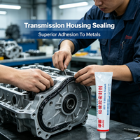 Pembuat gasket suku cadang otomotif suhu tinggi industri, sealant silikon RTV untuk penyegelan rumah girboks, mesin, dan flensa.