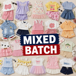 Ropa de Algodón para Niños, Conjuntos de Verano, Venta al por Mayor, Lote de Ropa Infantil, Excedente de Fábrica - Product Image 4