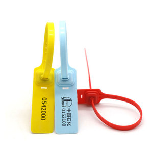 אטם פלסטיק אבטחה חד פעמי WCP605, מחיר סיטונאי נמוך מהמפעל, אטם פלסטיק מותאם אישית נגד גניבה ופריצה, שאנדונג - Product Image 3