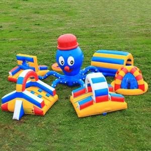 KID'S LAND OCTOPUS GONFLABLE, Jouet Octopus Gonflable 6 en 1, Parcours d'Obstacles Octopus Gonflable - Product Image 1