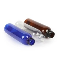 Bouteilles d'emballage cosmétique de qualité industrielle 150 ml en PET avec logo personnalisé et marque unique