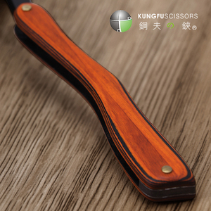 Kungfu Tay Cầm Bằng Gỗ Dao Cạo Người Đàn Ông Của Thép Không Gỉ Đôi Cạnh Lưỡi Tóc Cạo Râu An Toàn Hạt Dao Cạo Cho Khuôn Mặt - Product Image 3