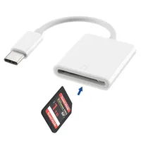Lecteur de carte USB-C, convertisseur SD, adaptateur externe OTG pour iPad Pro, Samsung, téléphones et ordinateurs portables, lecteur Type C pour Micro SD TF