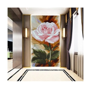 Mosaïque murale <span class=keywords><strong>rose</strong></span> tendance, mosaïque <span class=keywords><strong>de</strong></span> carreaux pour <span class=keywords><strong>salle</strong></span> <span class=keywords><strong>de</strong></span> <span class=keywords><strong>bain</strong></span>, pour salon - Product Image 1