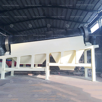 Trommel de tri en fonte robuste 300t/heure pour briques, gravier, blocs de béton et déchets de bois, offrant des performances améliorées